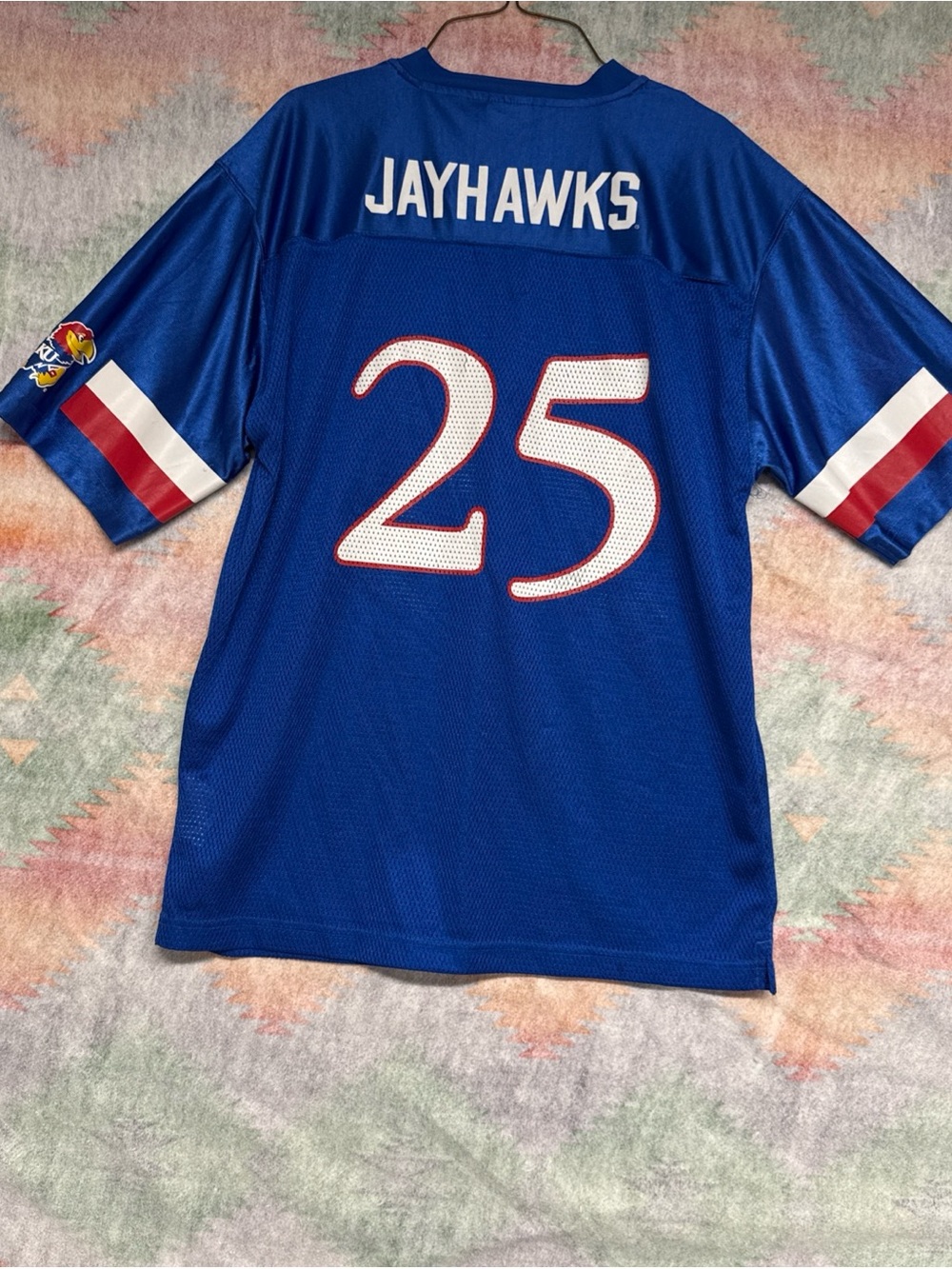 Pro Edge Kansas Blue White Red #25 Jersey - Picture 4 of 7